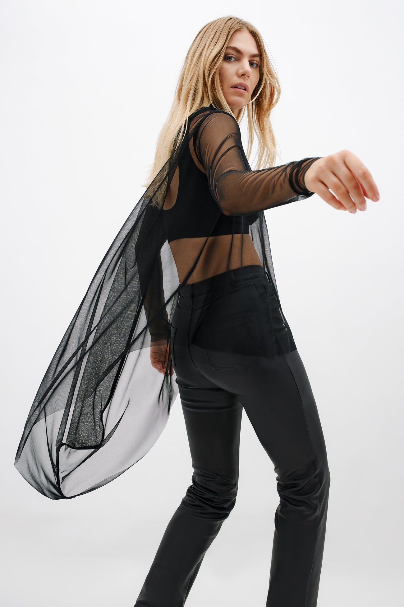 #Black Mesh